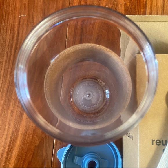 Unused, New, Dodoko Reusable Boba Cup, Blue, 710mL, 24 oz, straw/cleaner/bag - Picture 10 of 13